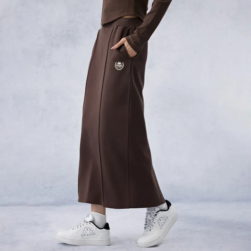 Kappa KAPPA 1916 Casual Short Skirts Women's Khaki-4