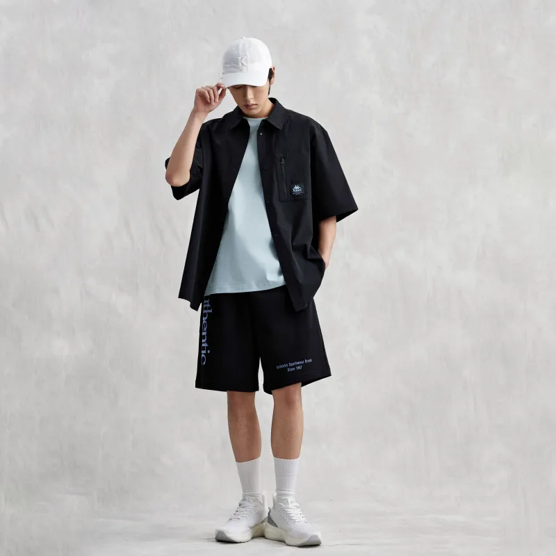 Kappa Casual Shorts Men Black-2