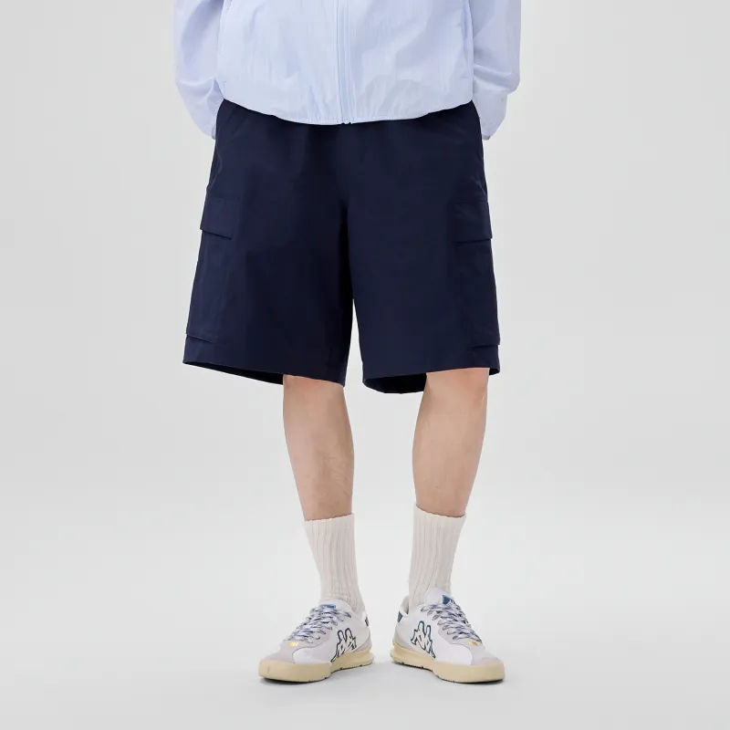 Kappa 1916 Series Casual Shorts Men's Midnight Blue-2