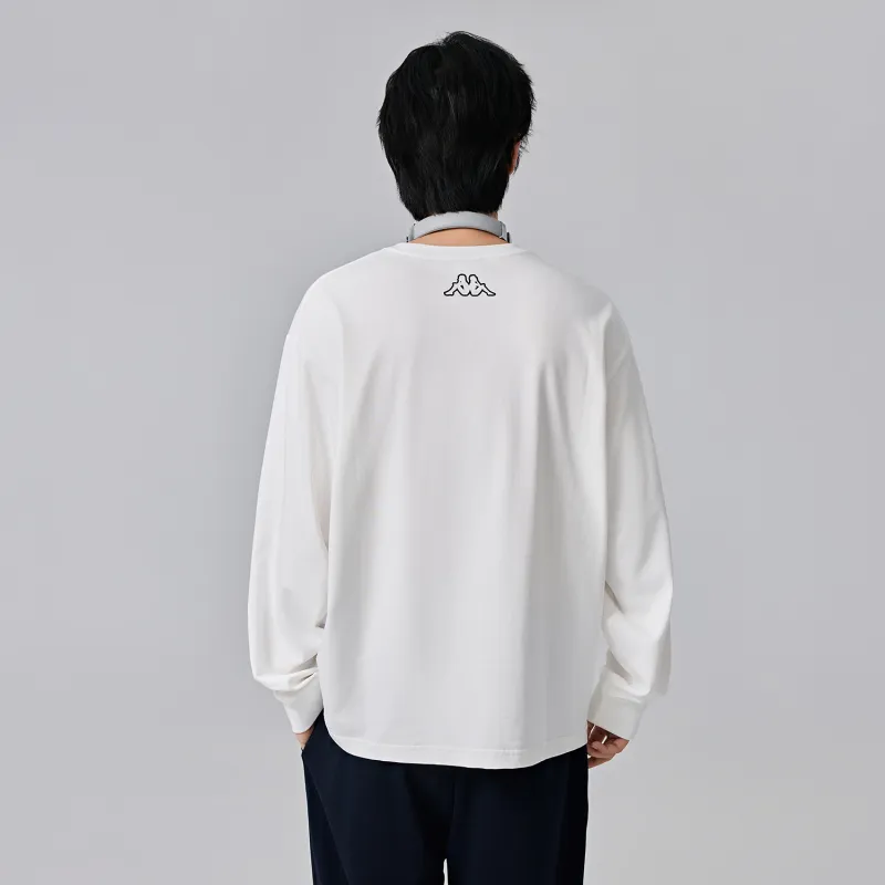 Kappa 1916 Series Sweatshirt Men's White-5