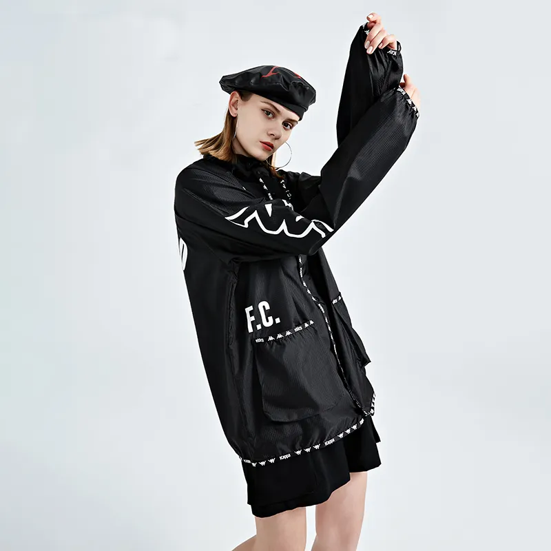 Kappa Trench Coat Unisex Bleach-12