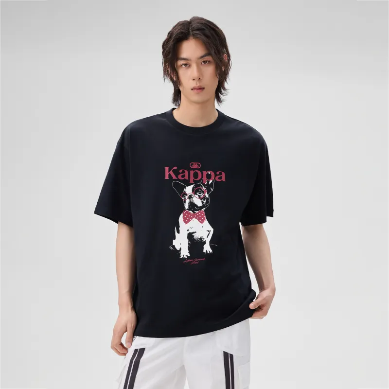 Kappa 1916 Series T Shirt Unisex Black-3