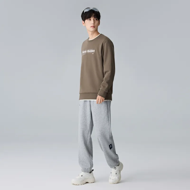 Kappa 1916 Knitted Sweatpants Men's White-4