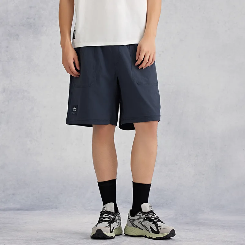 Kappa PLAYER Player Collection Summer Casual Shorts Men's Iron Asphalt Gray-2