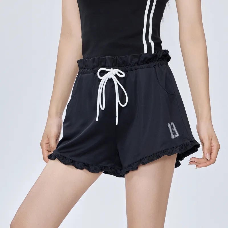 Kappa SS25 Casual Shorts Women's Black-2