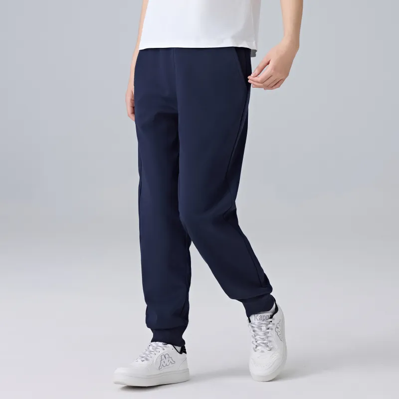 Kappa 1916 Series Knitted Sports Pants Women's Midnight Blue-2