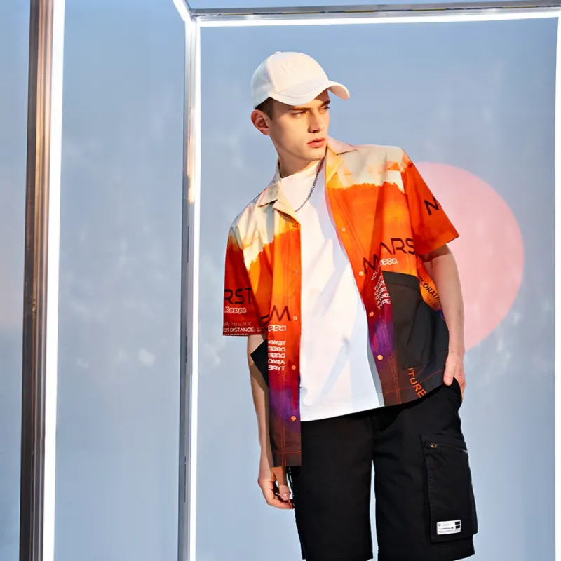 Kappa Mars Series Shirts Men-4