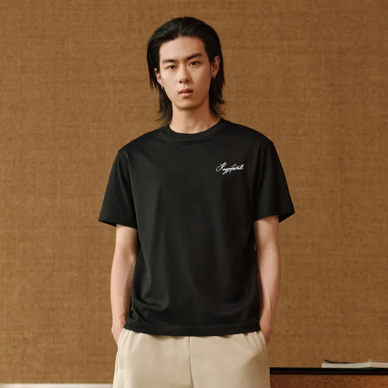 Kappa 1916 Series T Shirt Unisex Black-2