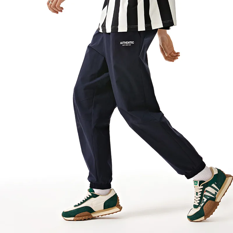 Kappa 1916 Knitted Sweatpants Men's Midnight Blue-3