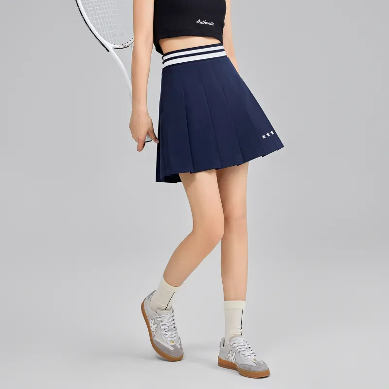 Kappa 1916 Series Casual Short Skirts Women's Midnight Blue-5