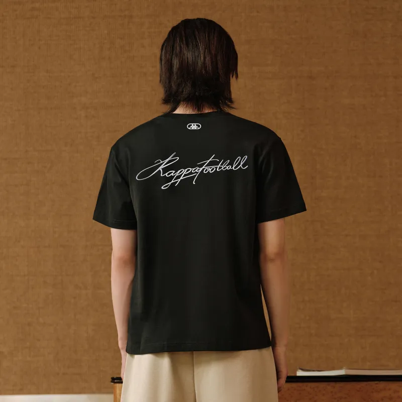 Kappa 1916 Series T Shirt Unisex Black-6
