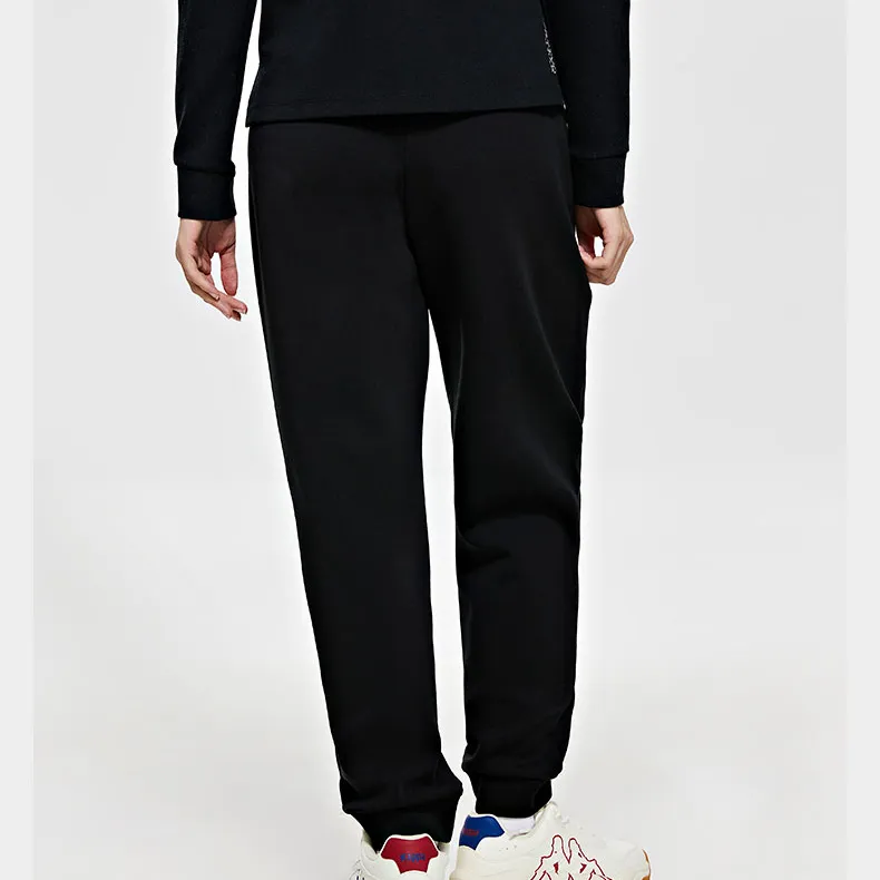 Kappa Fall Knitted Sweatpants Women's Black-6