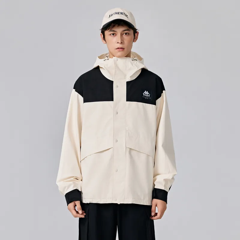 Kappa PLAYER Jackets Coats Unisex White-2