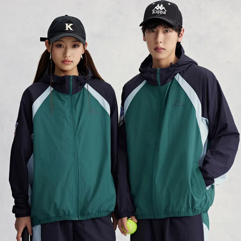 Kappa KAPPA 1916 Windbreaker Jacket Summer Unisex Green-2