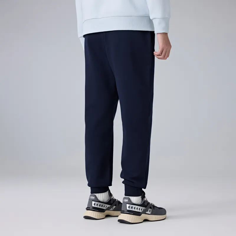 Kappa 1916 Series Knitted Sweatpants Men's Midnight Blue-5