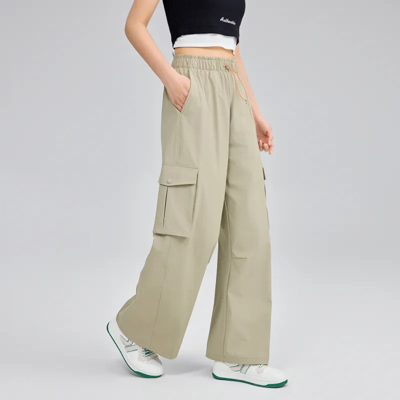 Kappa PLAYER Casual Pants Women's Silver Sage Green-3