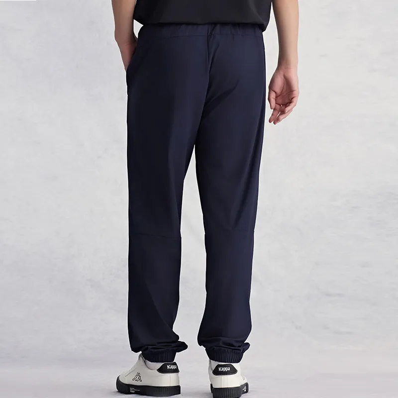 Kappa Knitted Sweatpants Men's Midnight Blue-4