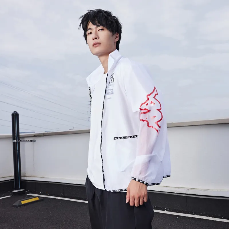 Kappa Trench Coat Unisex Bleach-16
