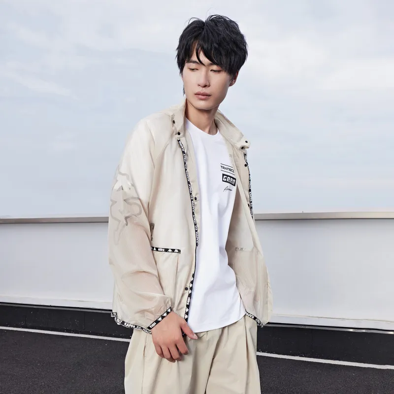 Kappa Trench Coat Unisex Bleach-3