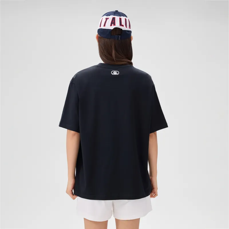 Kappa 1916 Series T Shirt Unisex Black-7