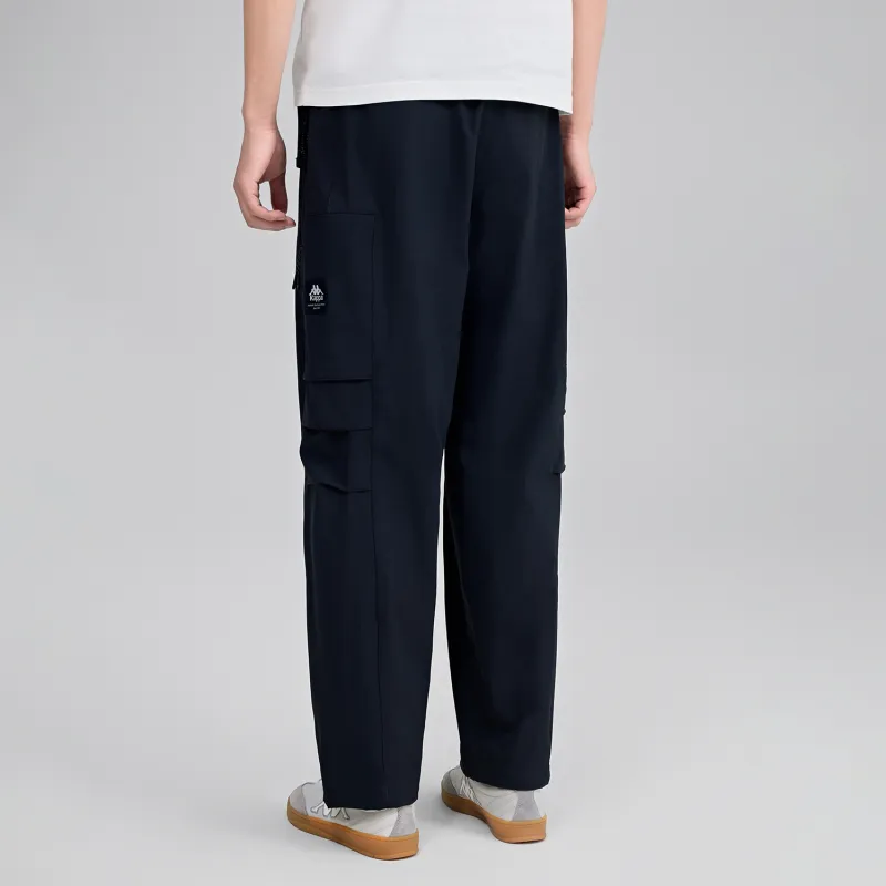 Kappa PLAYER Knitted Sweatpants Men's Black-4