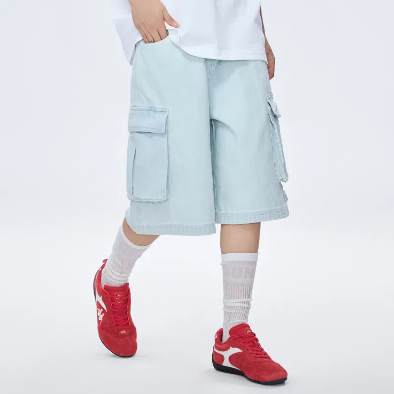 Kappa Denim Shorts Unisex-9