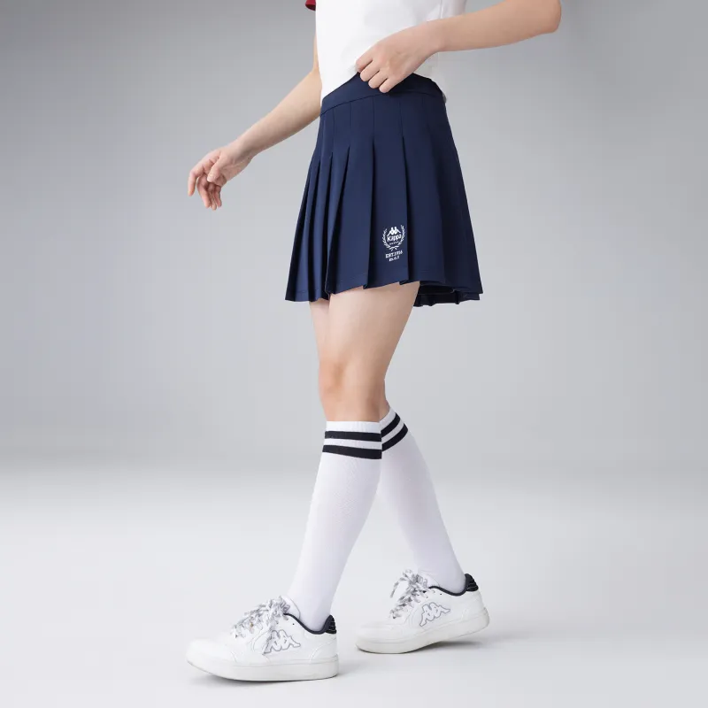 Kappa 1916 Series Casual Short Skirts Women's Midnight Blue-3