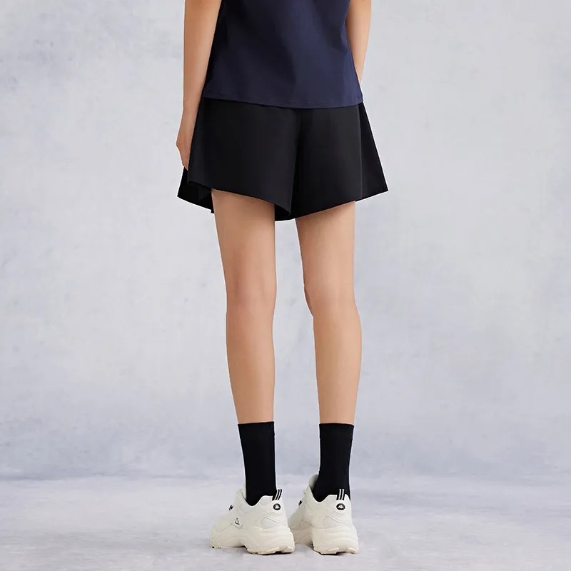 Kappa KAPPA 1916 Summer Casual Shorts Women's Black-4