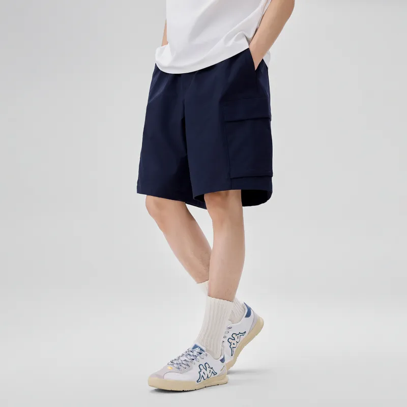 Kappa 1916 Series Casual Shorts Men's Midnight Blue-4