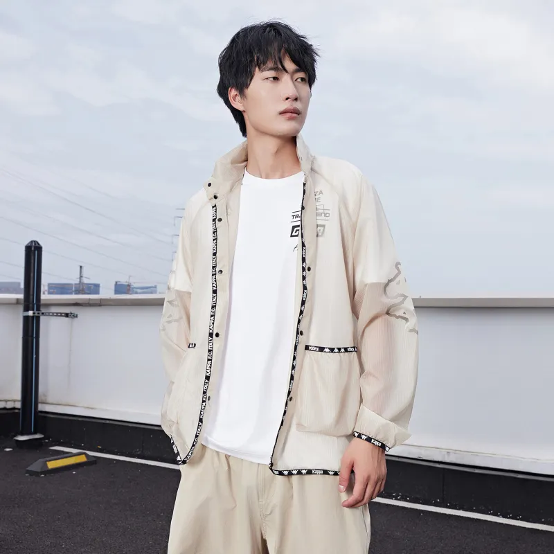 Kappa Trench Coat Unisex Bleach-2