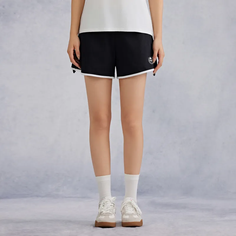 Kappa KAPPA 1916 Summer Casual Shorts Women's Black-3