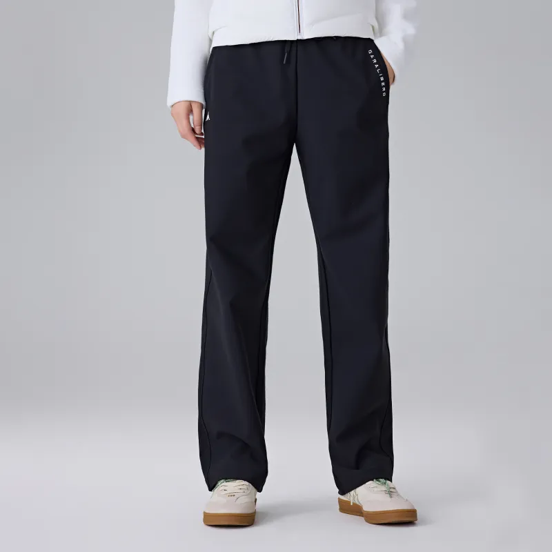 Kappa Knitted Sports Pants Women's Black-4