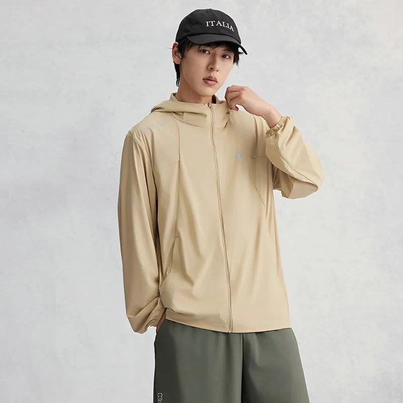 Kappa Waterproof, Windproof, UV Protection, And Breathable Windbreaker Jacket Men's Khaki-3