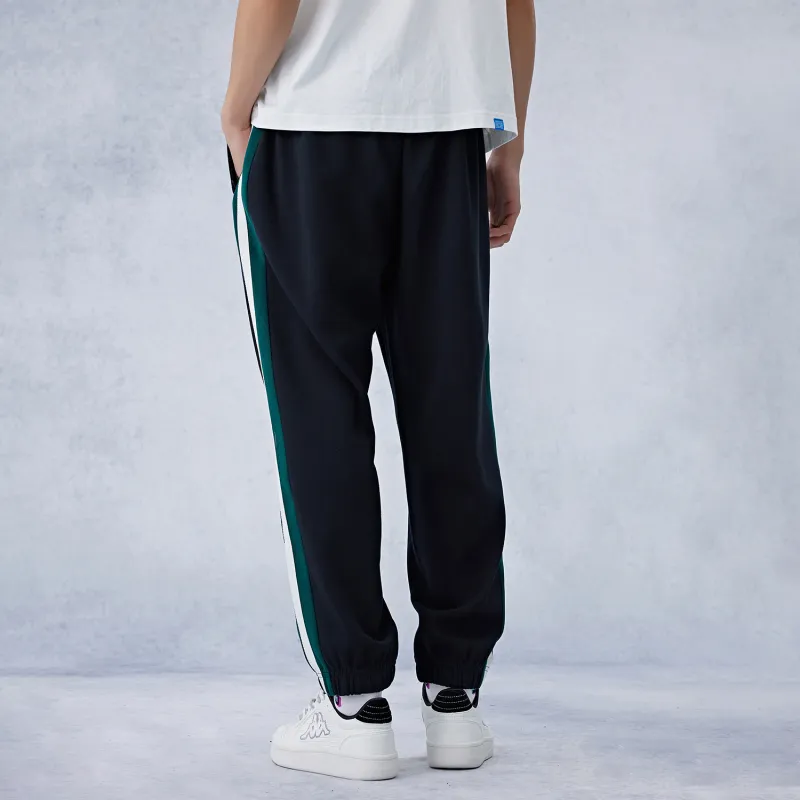 Kappa 1916 Series Knitted Sweatpants Men's Black-2