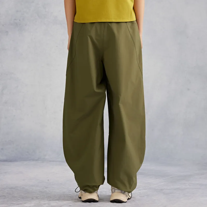 Kappa PLAYER Casual Pants Women's Winter Moss Green-4