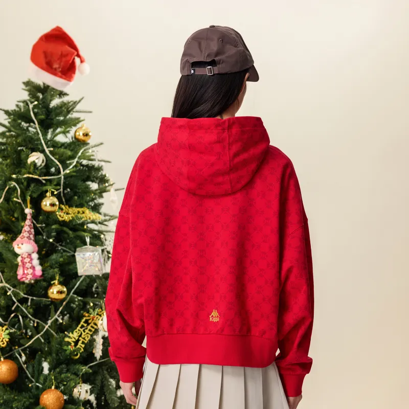 Kappa Sweatshirts Women's New Year Red All Over Print 5814P-2