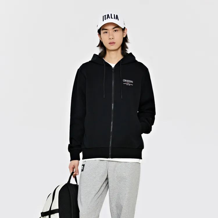 Kappa Sweatshirts Men Black 990-2
