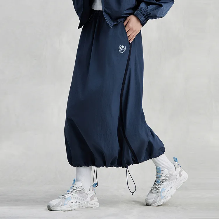Kappa Casual Long Skirts Women's Dark Blue Gray 0123-6