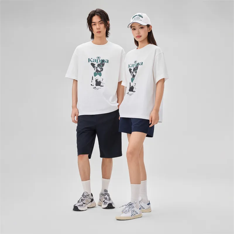 Kappa 1916 Series T Shirt Unisex White-6
