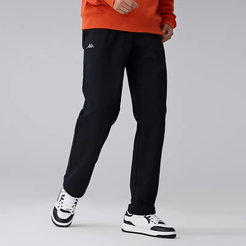 Kappa Knitted Sweatpants Men's Black-2