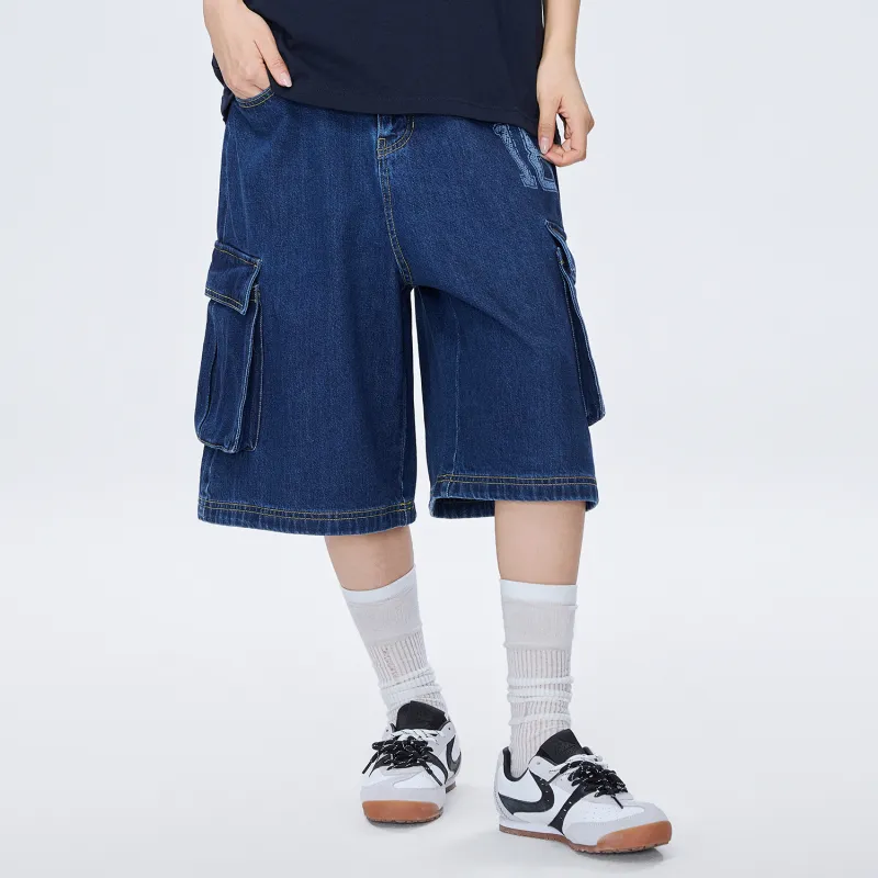 Kappa Denim Shorts Unisex-2