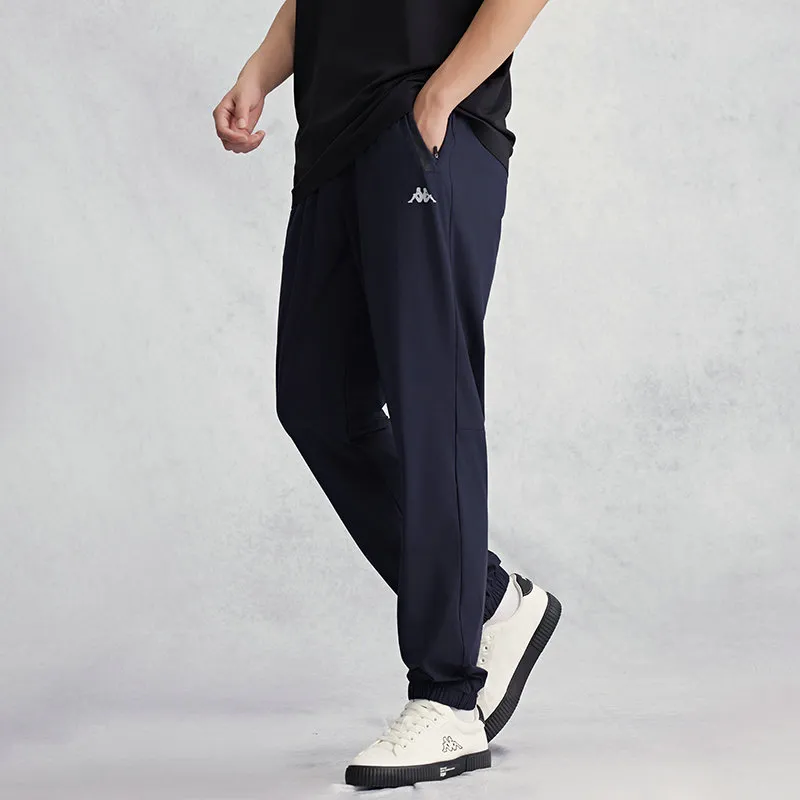 Kappa Knitted Sweatpants Men's Midnight Blue-3