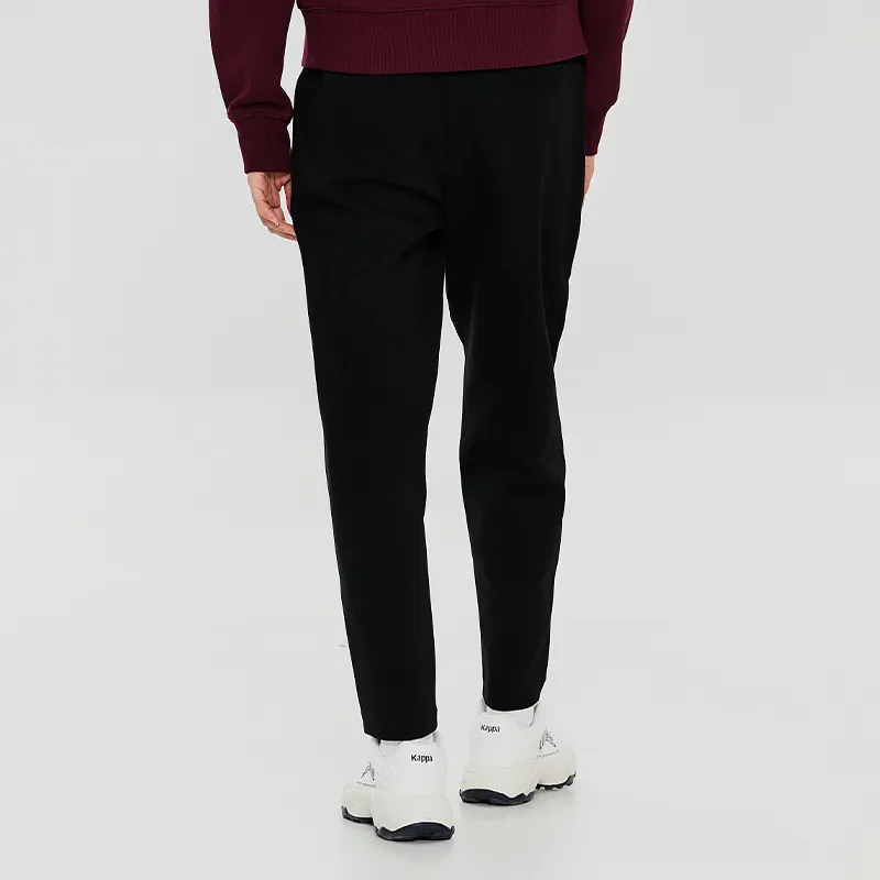 Kappa 1916 Series Knitted Sports Pants Women's Black-3