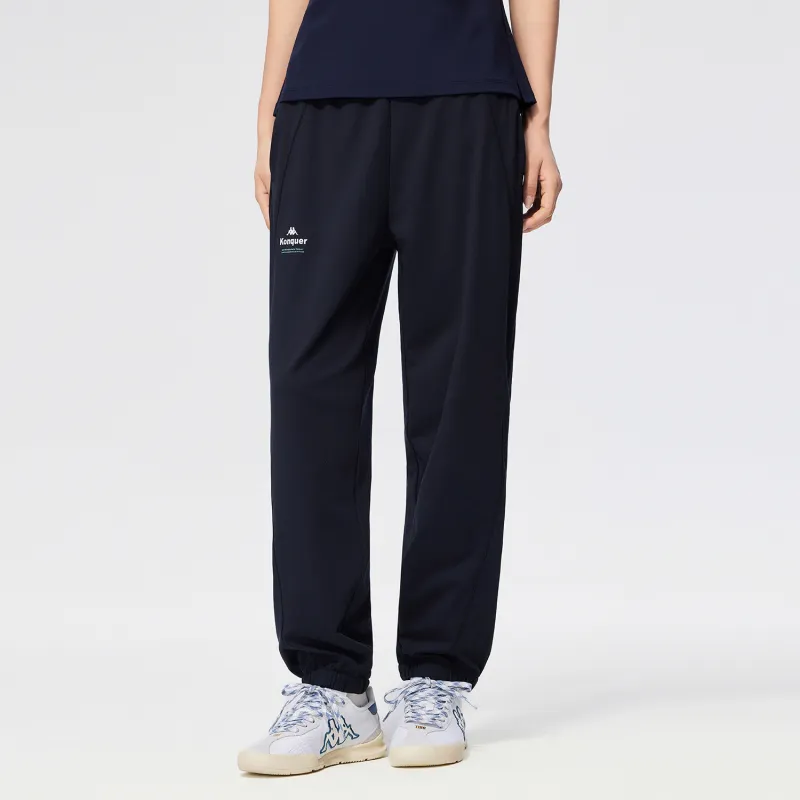 Kappa GARA Series Knitted Sweatpants Women's Black 990-2