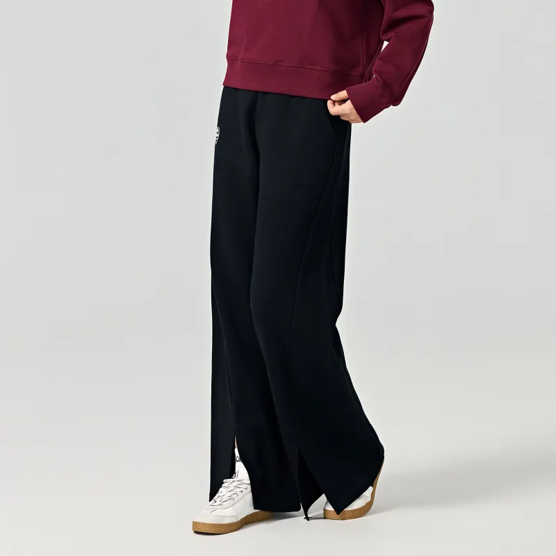 Kappa 1916 Series Knitted Sweatpants Women's Black-2