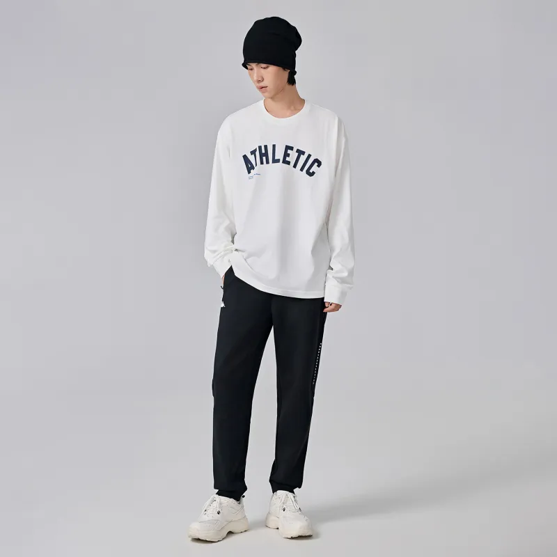 Kappa Knitted Sweatpants Men's Black-6