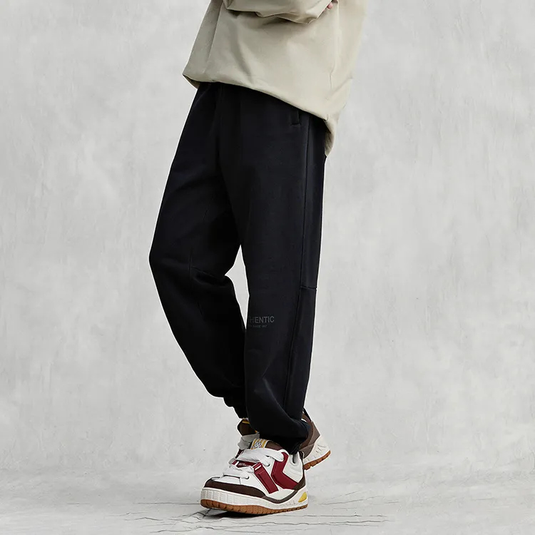 Kappa Casual Pants Unisex Mineral Black KA02-5