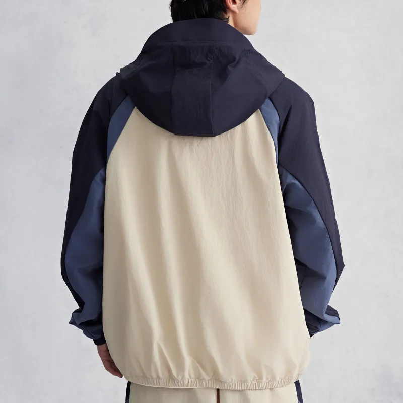 Kappa 1916 Series Windproof UV Protection Lightweight Windbreaker Jacket Unisex Khaki-6