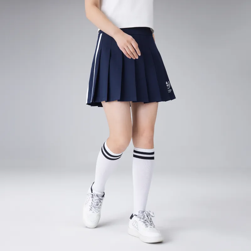 Kappa 1916 Series Casual Short Skirts Women's Midnight Blue-4