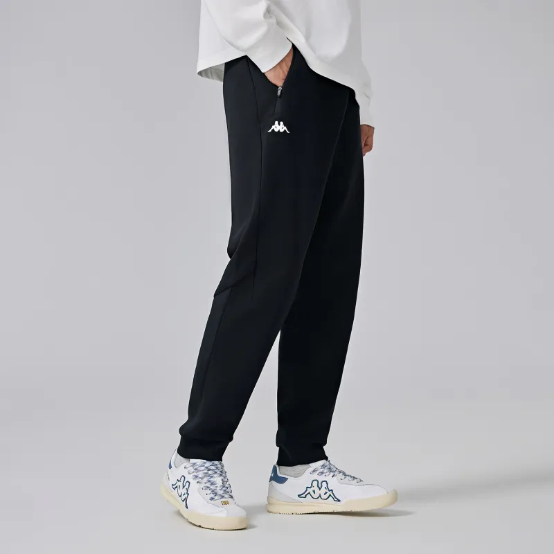 Kappa Knitted Sweatpants Men's Black-5